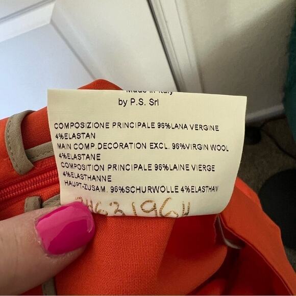 Piazza Sempione Audrey Slim Leg Capri Pants Italian 40 - Picture 8 of 10